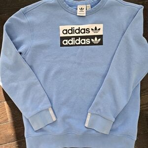 Adidas Kids Light Blue Sweatshirt
